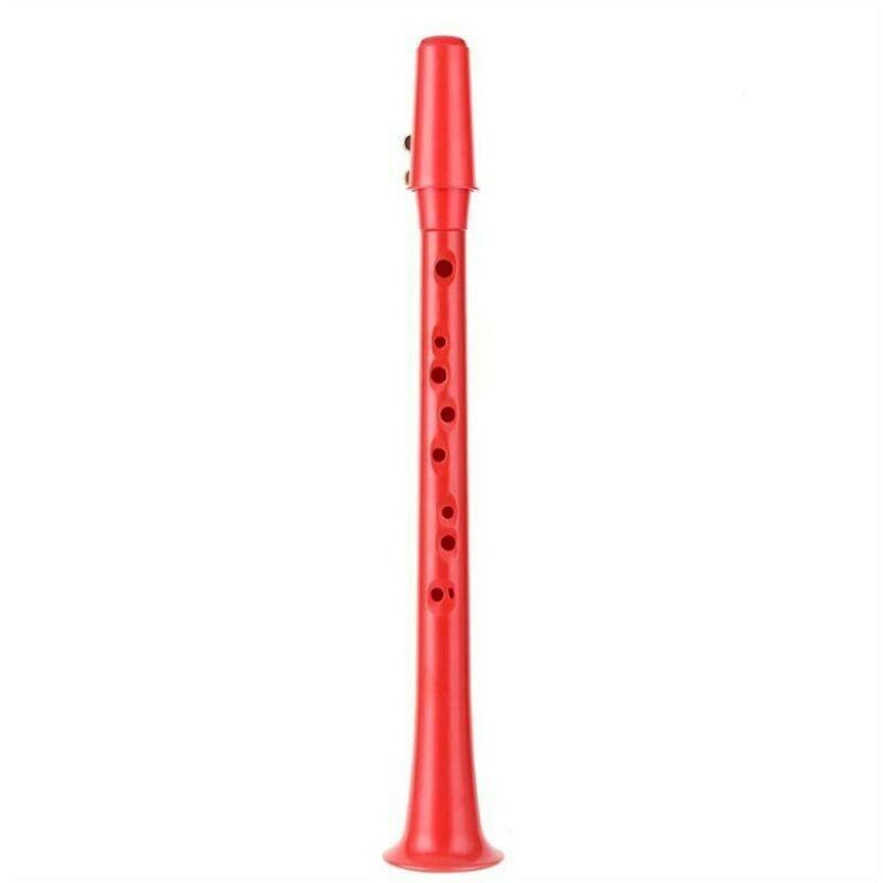 Mini Sax Pocket Saxofoon Simple Key C Muziekinstrument Abs Met Draagtas Voor Elke Muziek Amateur Verkoop: Rood