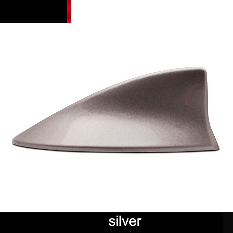 Aileron de requin d'antenne de voiture d'abs pour toyota camry xv70 avalon: platinum silver