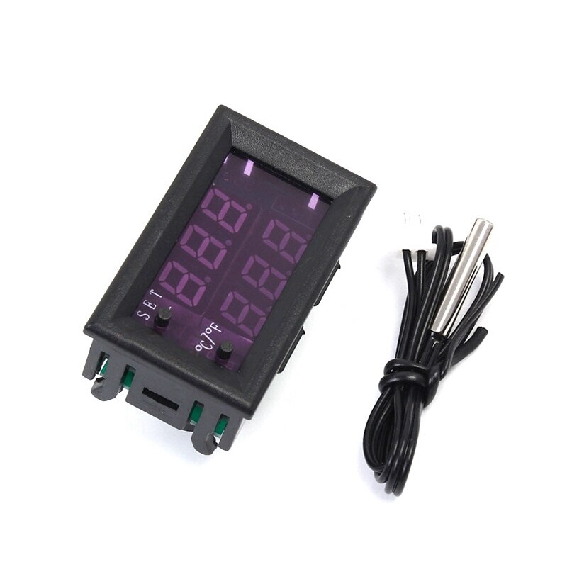 Electronic thermostat 12V digital display intelligent temperature control switch microcomputer digital temperature controller