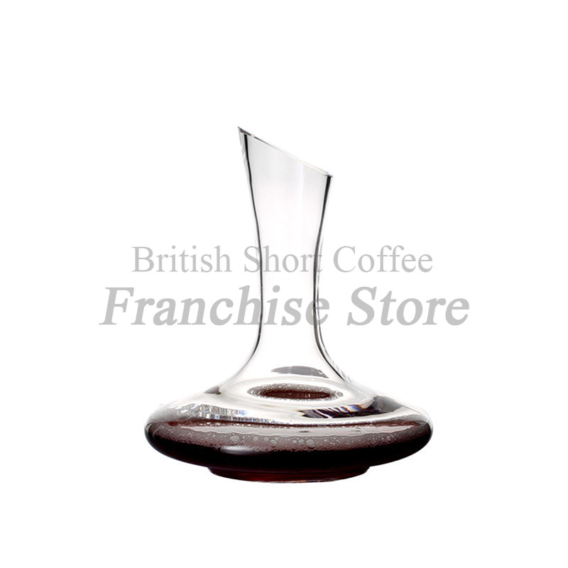 Decantador rápido de vino tipo cascada, juego de copas de vino para el hogar, dispensador de vino de cristal europeo, 1800ML