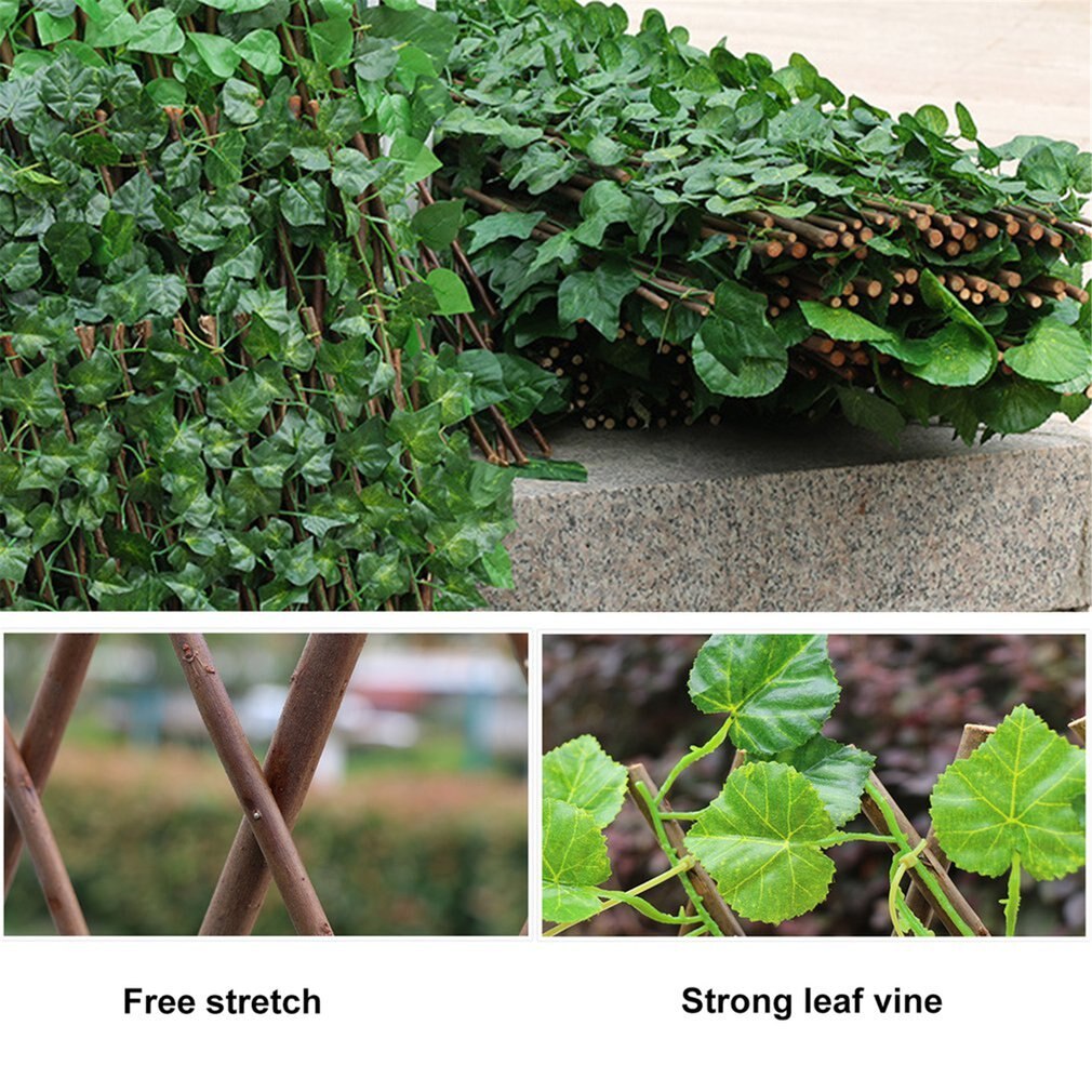 Künstliche Garten Anlage Zaun UV Geschützt Privatsphäre Screen Outdoor Indoor Verwenden Garten Zaun Hinterhof Wohnkultur Greenery Wände