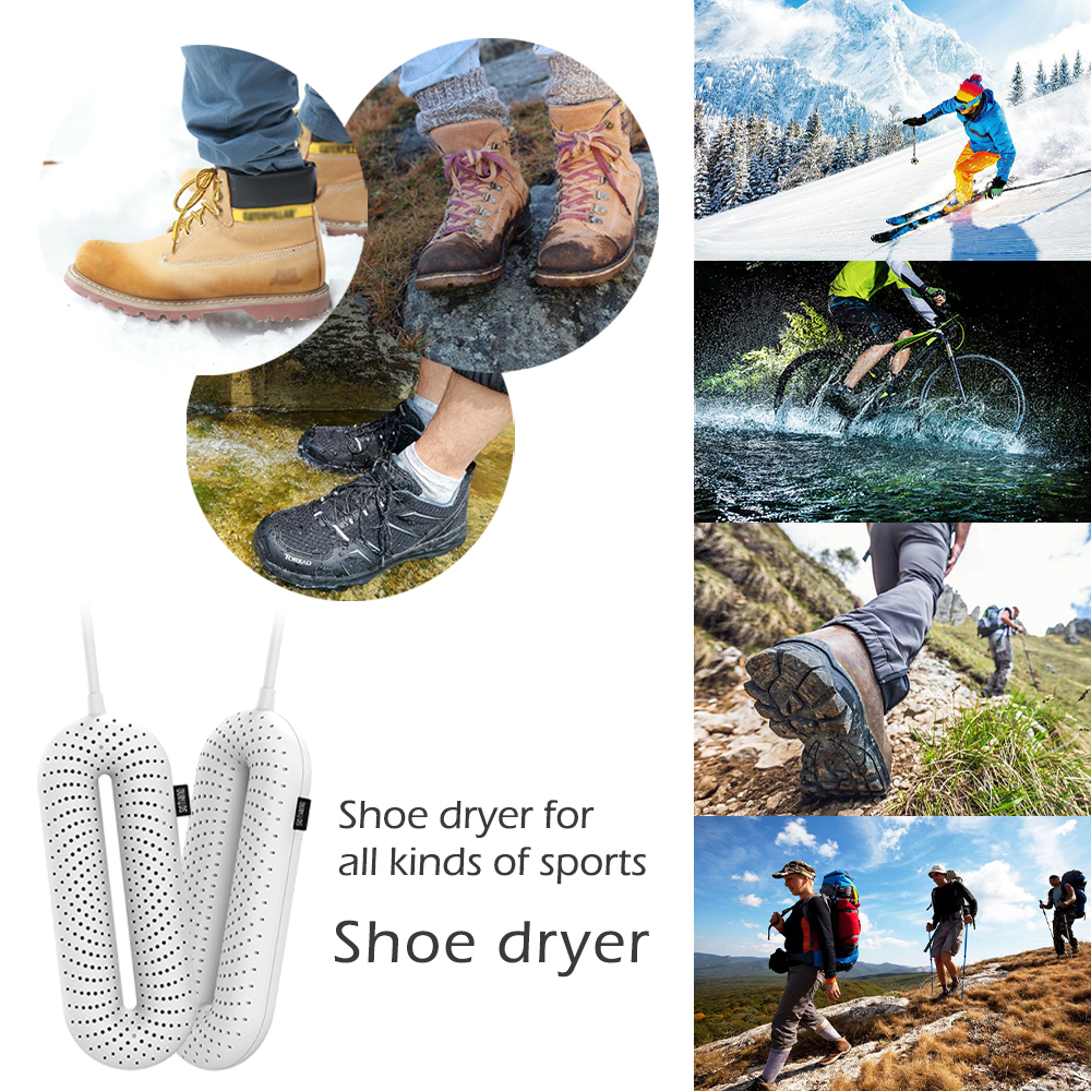 BCASE Secador Para Botas de Esquí, Secador de Zapatos, Fácil Para Llevar,Accesorio Ideal Para Hogar, Senderismo y Ciclismo.
