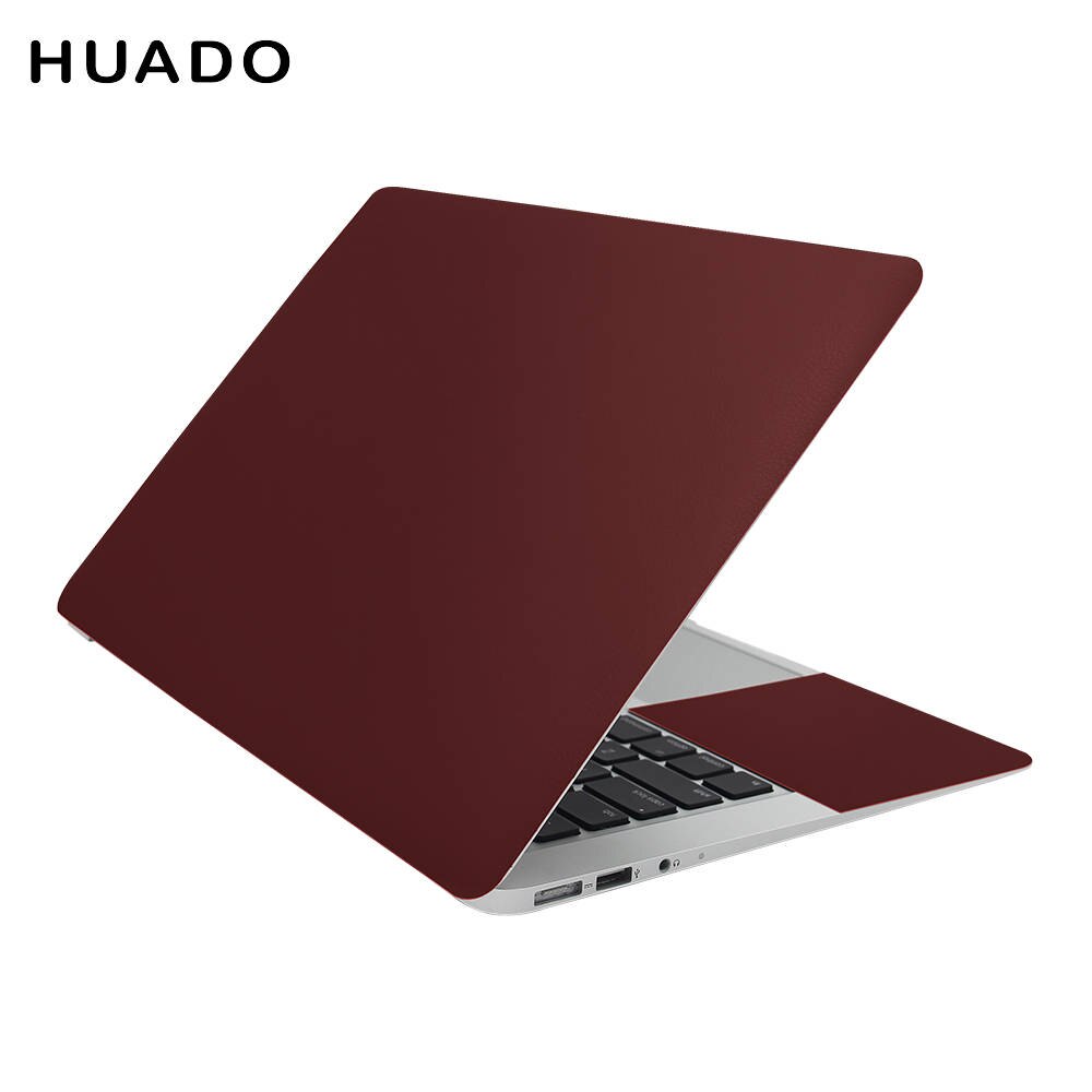 14 "15" 15.4 "15.6" 13.3 skórka na laptopa kalkomania jednolita obudowa pcv drukuje Notebook PC wielokrotnego użytku komputer Protector skórki: 13inch (35x26cm) / Brązowy