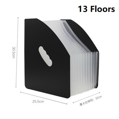 High Capacity A4 File Folder School Document Organiser Envelopes Desk Storage Student Paper Expanding Office Receipt: D