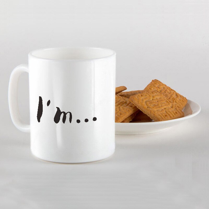 Pig Nose Ceramic Cup Coffee Mugs English Letter Bottom Dog Nose Cup Home Office Mug Drink Coffee Mischievous Tumbler