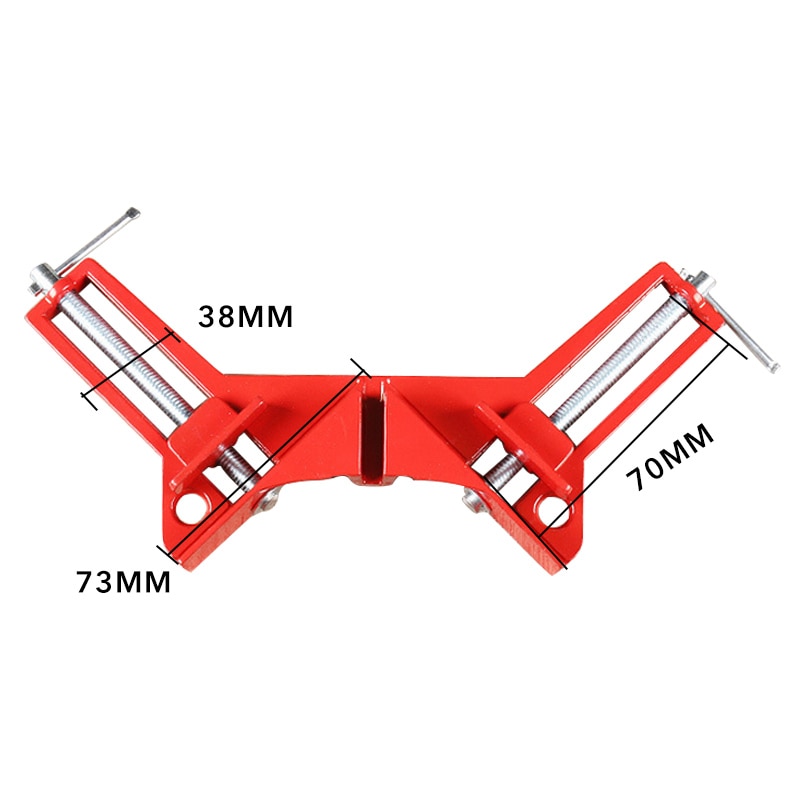 Multifunction 4 Inch 90 Degree Right Clip Picture Frame Corner Clamp 100mm Clamps Corner Holder Woodworking Hand Tool