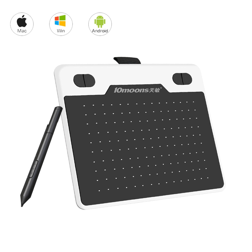 10Moons Grafische Tablet T503 Tekening Tablet Met Stylus Pen Schrijven Tablet Voor Android/Windows/Computers/Mobiele grafische Tablet