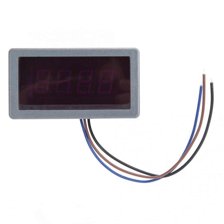 Digital Speed Meter 4-Digit Tube Display High Accuracy Tachometer AC220V Speed Measurement Tool