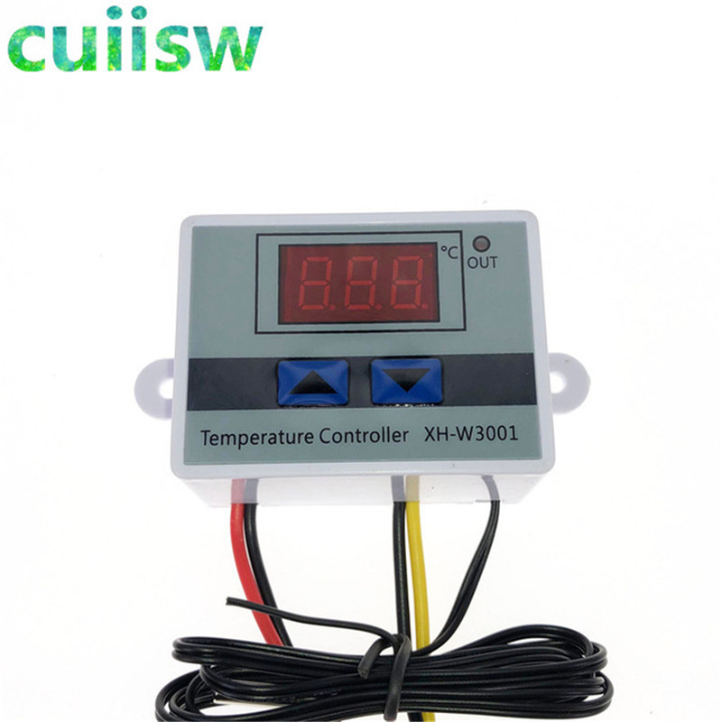 12 V/24 V/220 V XH-W3001 Temperatuurregelaar Digitale Led Temperatuur Controller Thermometer Thermo Controller Switch Sonde 220V