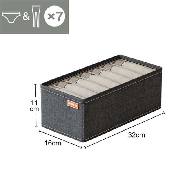 Kast Organizer Ondergoed Lade Organizer Sokken Bh Kleding Opbergdoos Garderobe Organizer Kledingkast Lade Organisatoren: Licht Groen