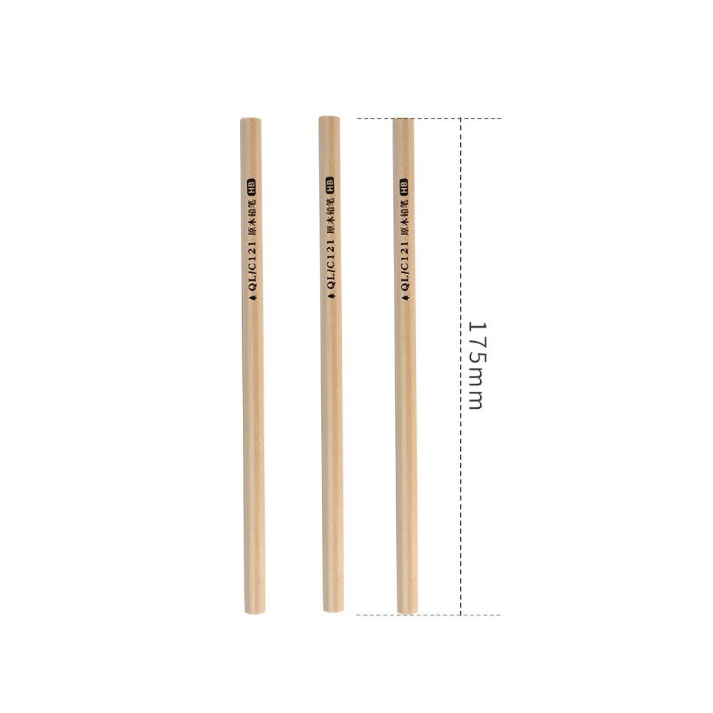 50Pcs Students Wood Sketching Writing Drawing HB Pencil School Office Stationery