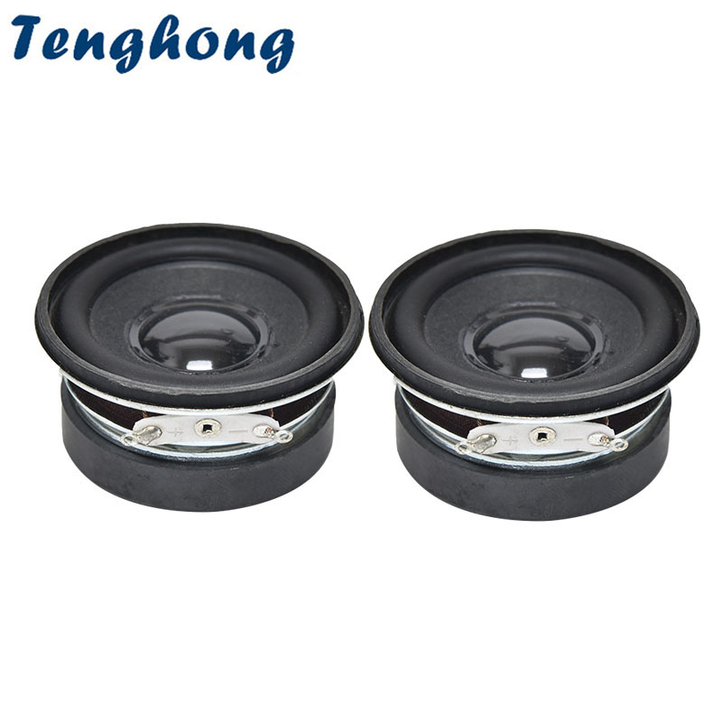Tenghong 2pcs 52MM 4 Ohm 5W Full Range Bluetooth Speaker Unit 13 Core 2 Inch For Portable Audio Home Theater Sound DIY