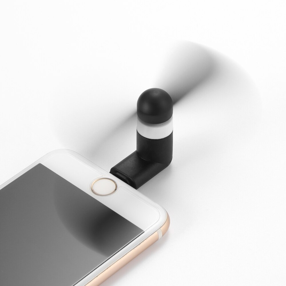 Draagbare Telefoon Mini Usb Fan Cooling Fan Lichtgewicht Draagtas Smartphones Laag Geluidsniveau Sterke Wind Ventilator Voor Iphone