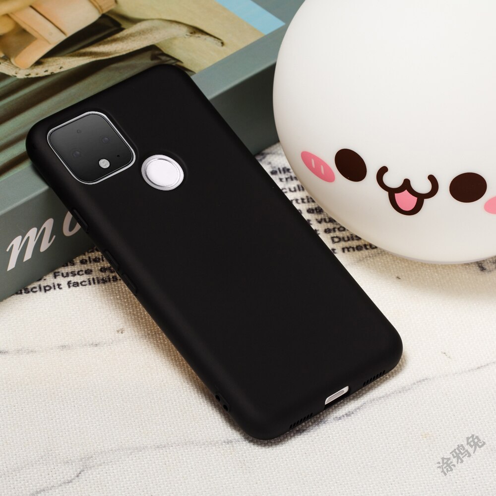 Liquid Silicone Case For Google Pixel 5a Soft Gel Rubber Protective Cover Pixel5a