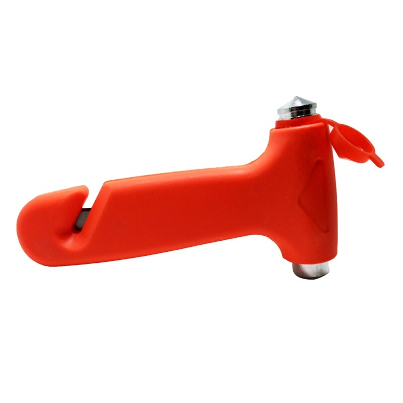 2-in-1 Rescue Disaster Escape Tool Car Safety Hammer Auto Window Glass Hammer