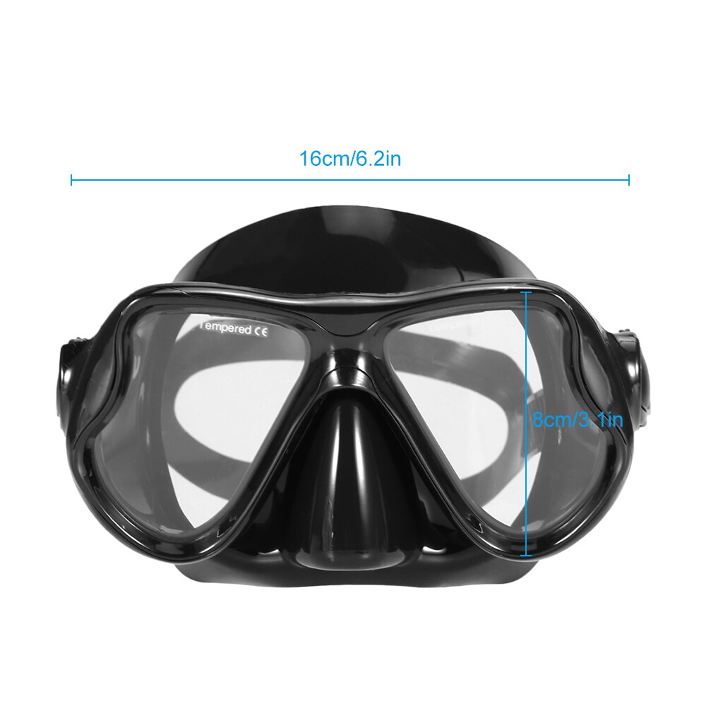 Adult Diving Mask Scuba Mask Underwater Snorkeling Set Anti Fog Snorkeling Goggles Swimming Mask Glass Men Women Diving Goggles: AM708 mask