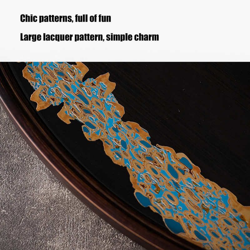 Bamboo Serving Tray Artwork Bamboo Tea Tray for Home