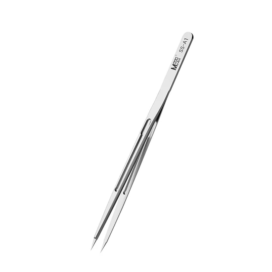 MaAnt SS-A SS-A1 Präzision Pinzette Hand Polnischen Nicht-Magnetische Edelstahl BGA IC Mikro Lözehn springen Draht Reparatur Pinzette