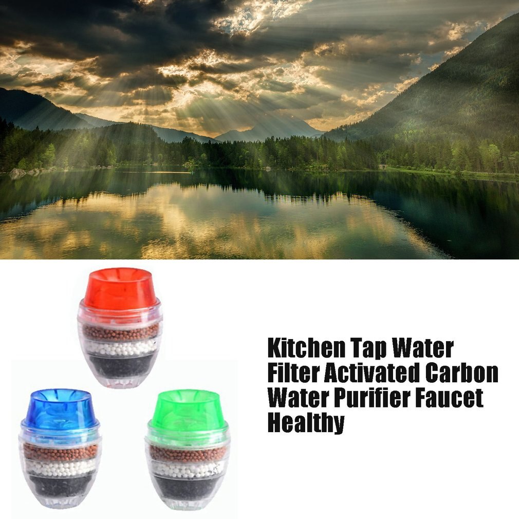 Keukenkraan waterfilter actieve kool waterzuiveraar kraan gezond
