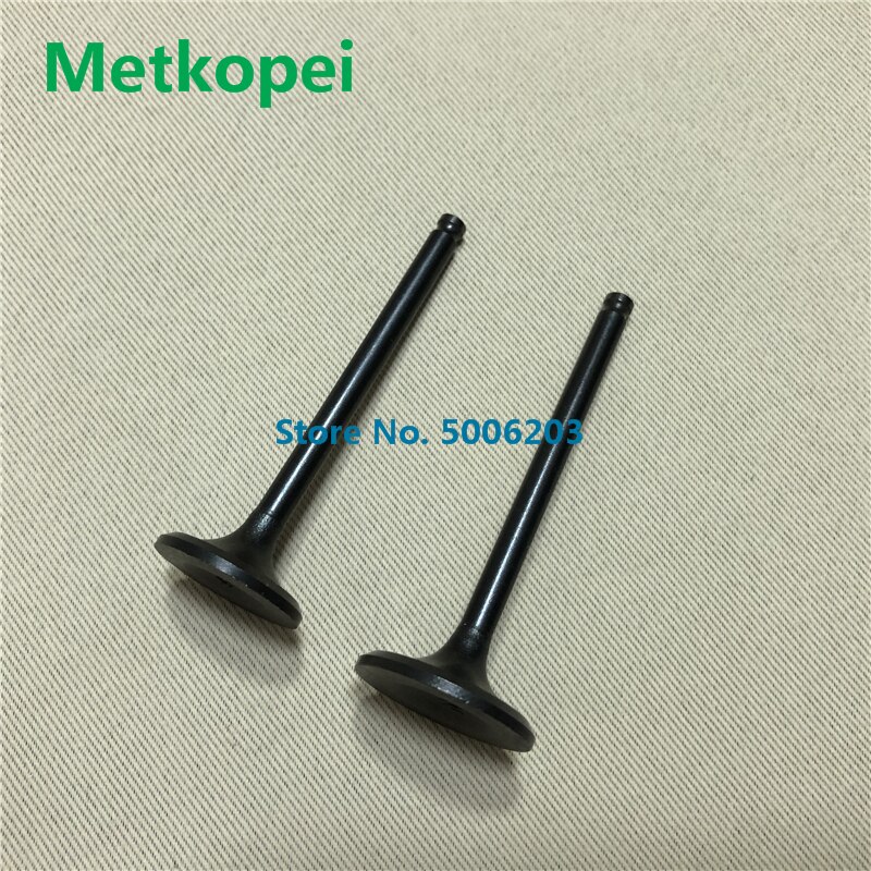 scooter ZY125 4CW engine valve stem with oil seal and valve intake exhaust stem guide duct for Yamaha 125cc ZY 125 parts