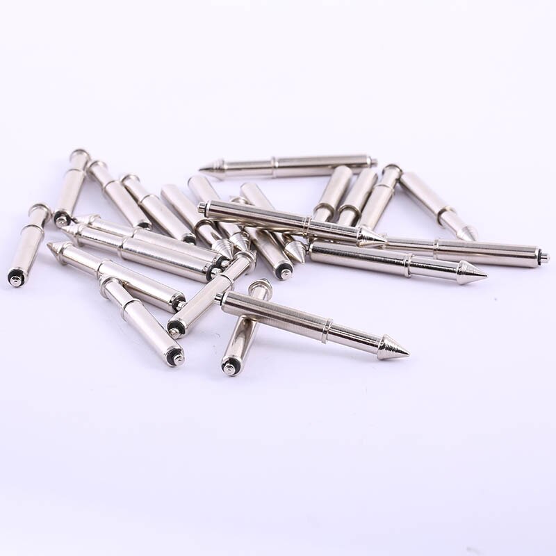 Extended Positioning Probe Umbrella Length 44mm Spring Positioning Guide Column Test Pin 50pcs Electron Probe Dowel