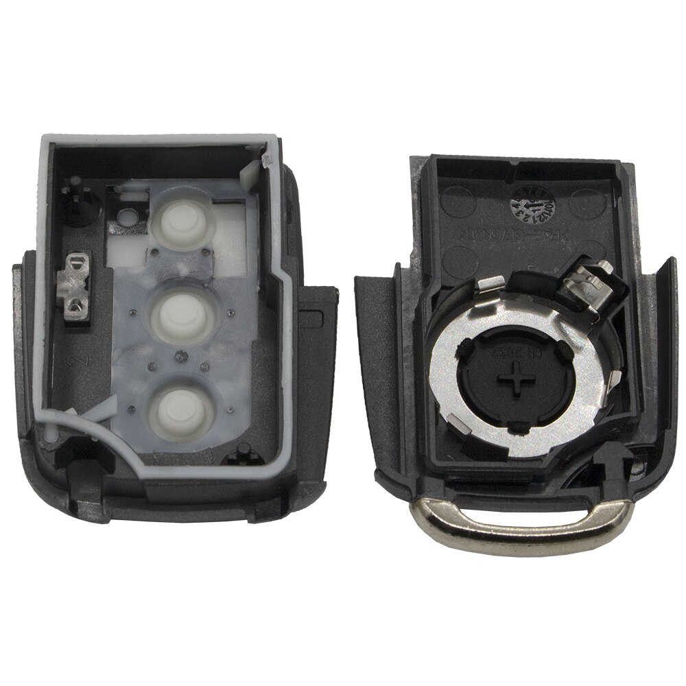 WhatsKey Auto afstandsbediening Sleutels Shell Voor Volkswagen Skoda Seat Golf Jetta Beetle Polo Bora Passat Voor VW 3 Button Vervanging flip Sleutel
