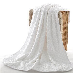 Zachte Baby Kids Konijn Flanel Deken Beddengoed Quilt Spelen Deken Handdoek Wrap: H