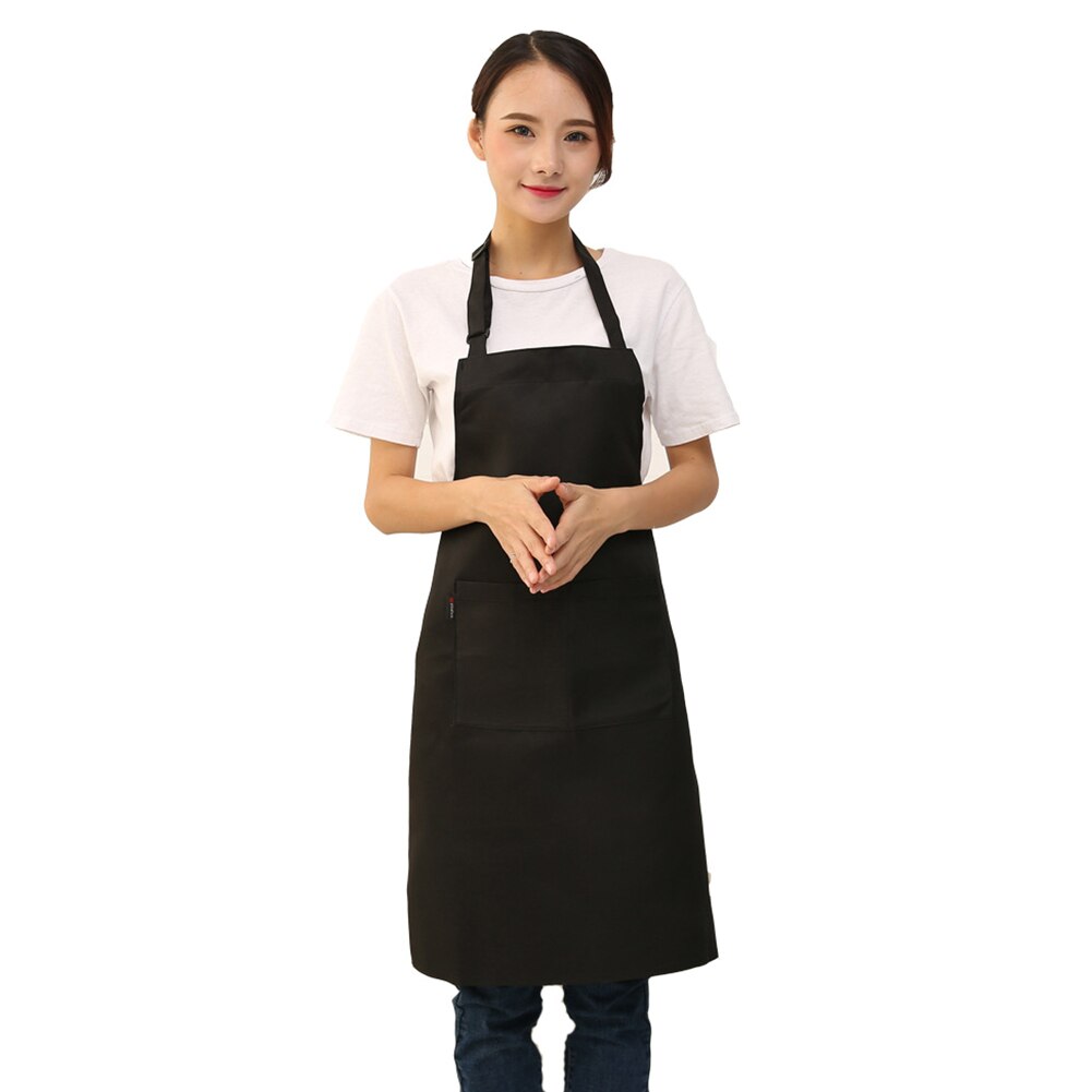 Appeso Al Collo Regolabile Grembiule Delle Donne Degli Uomini di Mensa Ristorante Casa Cucina di Cottura Uniforme HSJ88