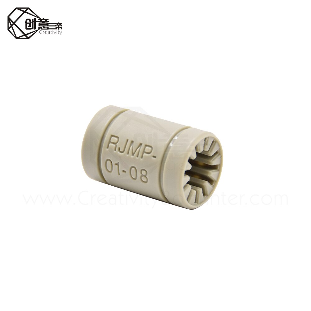 2pcs LM8UU 8 mm Linear Ball VS RJ4JP RJMP01 08 Drylin RJ4JP-01-08 Plastic Bearing Bushing For i3 3D Printer