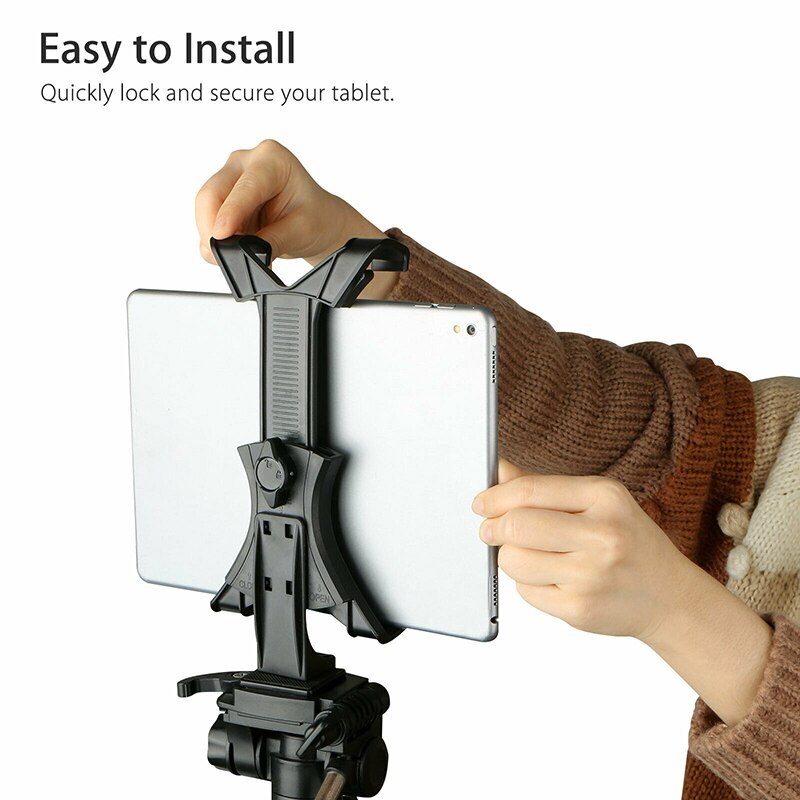 Trípode Universal para tableta, soporte de montaje para iPad Galaxy, con adaptador de rosca de 1/4 &quot;, en oferta