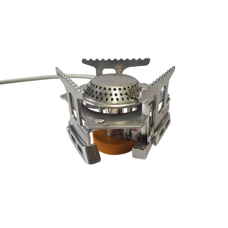 Camping Gas Stove Portable Folding Outdoor Backpacking Stove Tourist Equipment For Cooking Hiking Picnic 3500W
