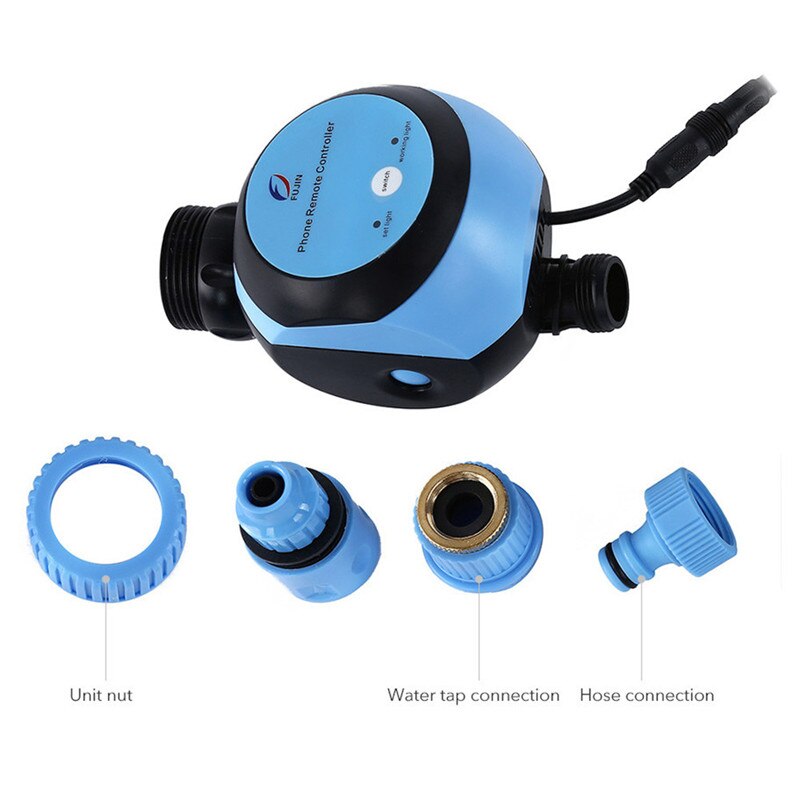 Automatische Intelligente Elektronische Wasser Timer Smart Phone Remote Garten Bewässerung Controller Bewässerung System Magnetventil Schlauch