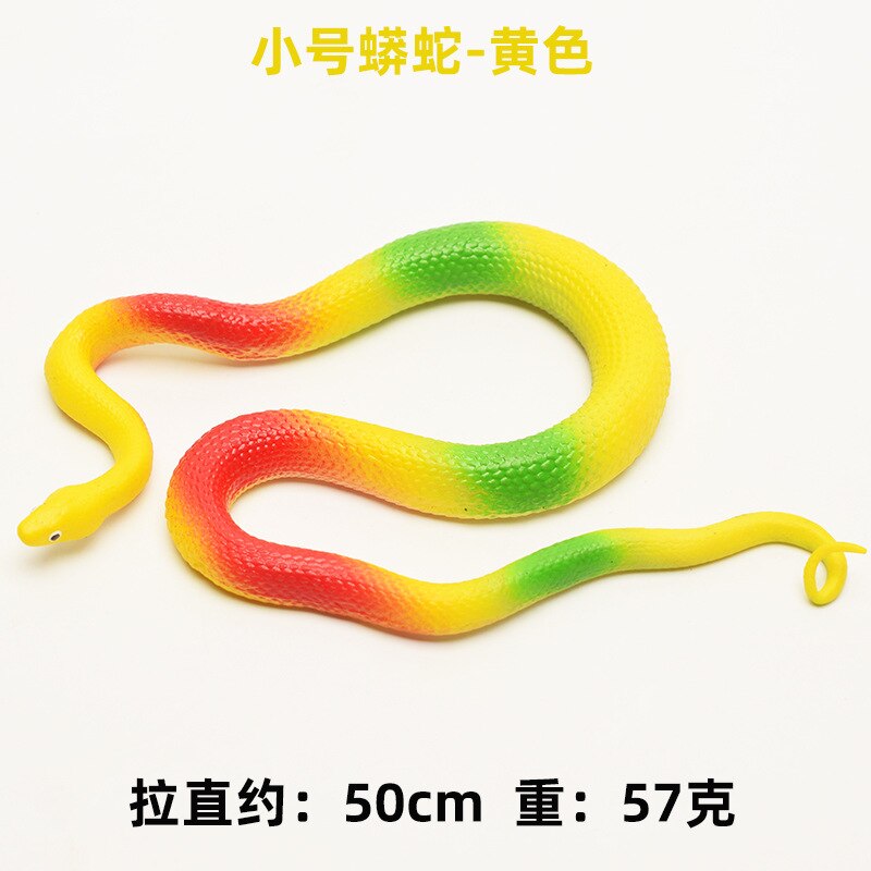 Spoof Speelgoed Simulatie Python Speelgoed Slang Zachte Rubber Lastig Eng Rubber Slang Reptiel Model Schieten Prop Kraam Prank Speelgoed: 7
