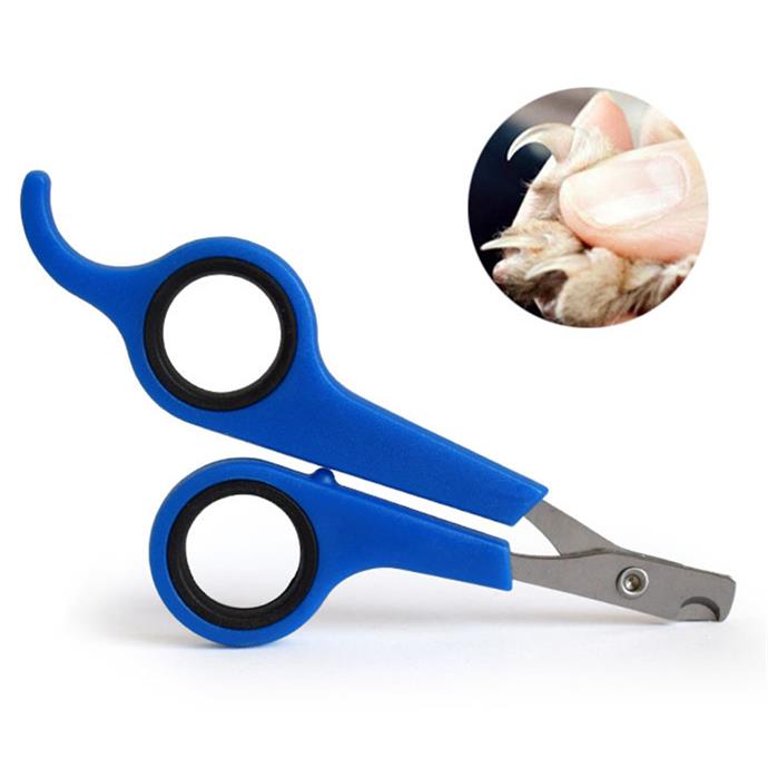 Stainless Steel Pet Dog Cat Nail Clipper Trimmer Claws Scissor Cut Product Pet Nail Safety Cutter Tool Dog Supplies: blue black