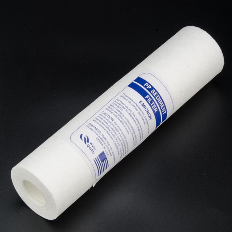 4Pcs Water Purifier 10 Inch 5-Micrometre Sediment Water Filter Cartridge PP Cotton Filter Water Filter System