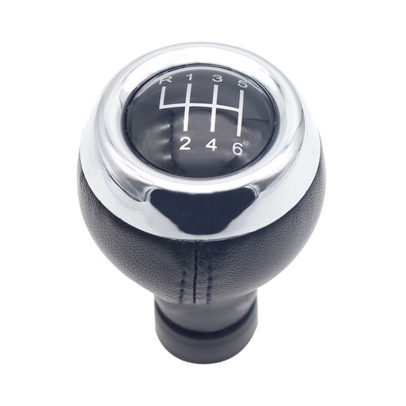 Pommeau de levier de vitesse MT pour Mini Cooper, boîtier noir, 5 ou 6 vitesses, R55, R56, R57, R58, R59, R60, R61, F54, F55, F56, F57: 6 Speed