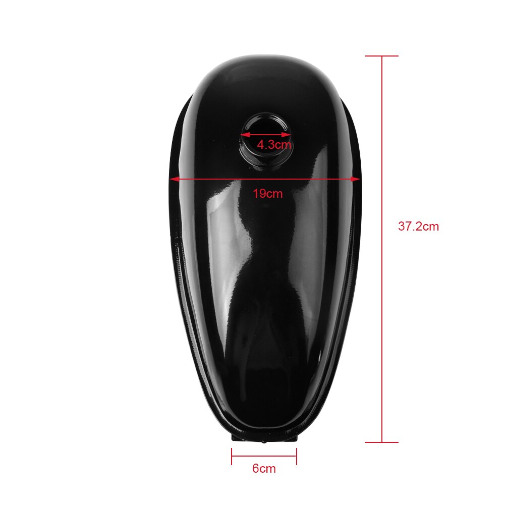 4L Replacement Gas Fuel Petrol Tank Fit for 80cc 60cc 66cc 49cc Motorized Bicycle Bike
