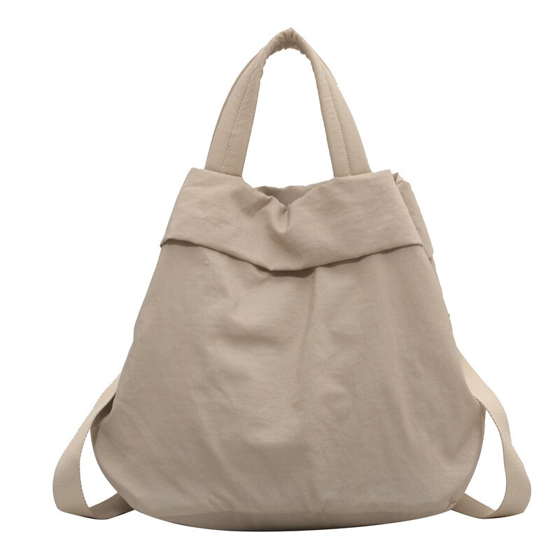 Große damen-einkaufstasche, einfarbig, aus #39 , schultertasche/umhängetasche Ich bin 2022 stil: Beige