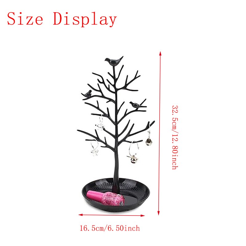 Earrings Necklace Ring Bracelet Jewelry Display Stand Tray Tree Watch Storage Racks Jewelry Organizer Holder