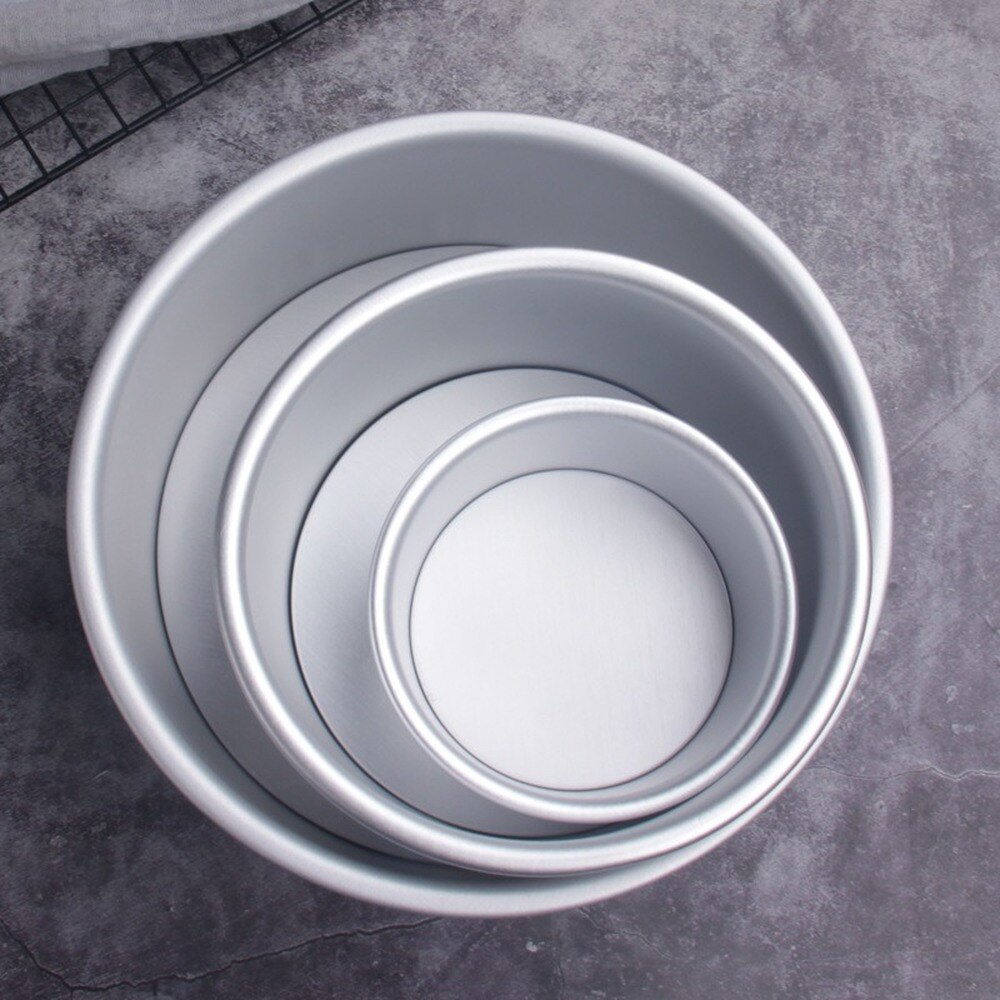 4/6/8 Inch Anode Cake Mould Removable Bottom Mold Baking Tool Baking Dish Baking Mould Pan Pattern Bakeware Tools