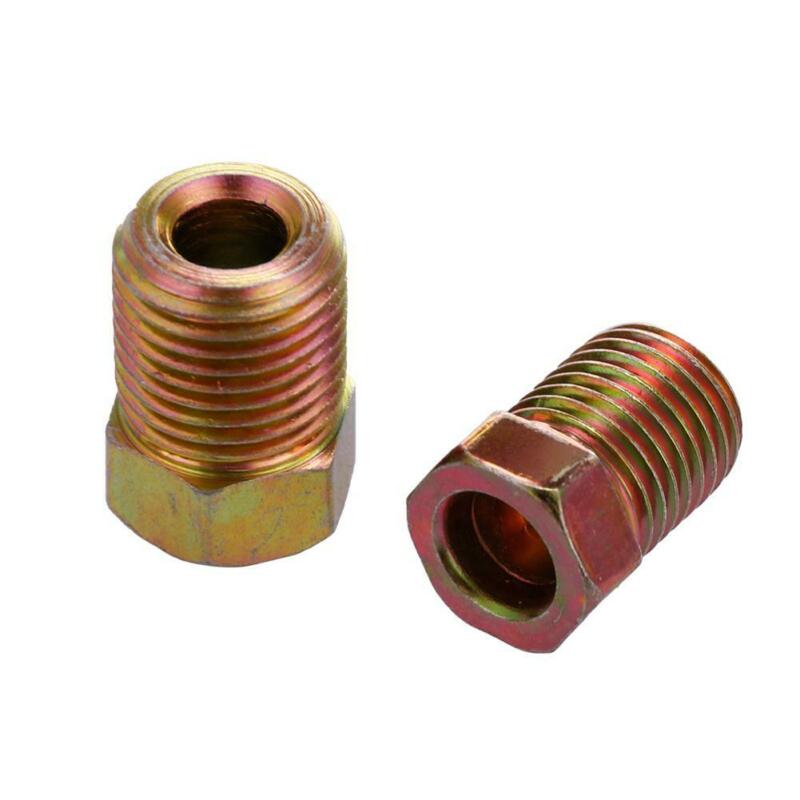 Household Brake Line Tubing Flare Nuts 25 Ft. Roll 3/16 Inch Kit Fittings