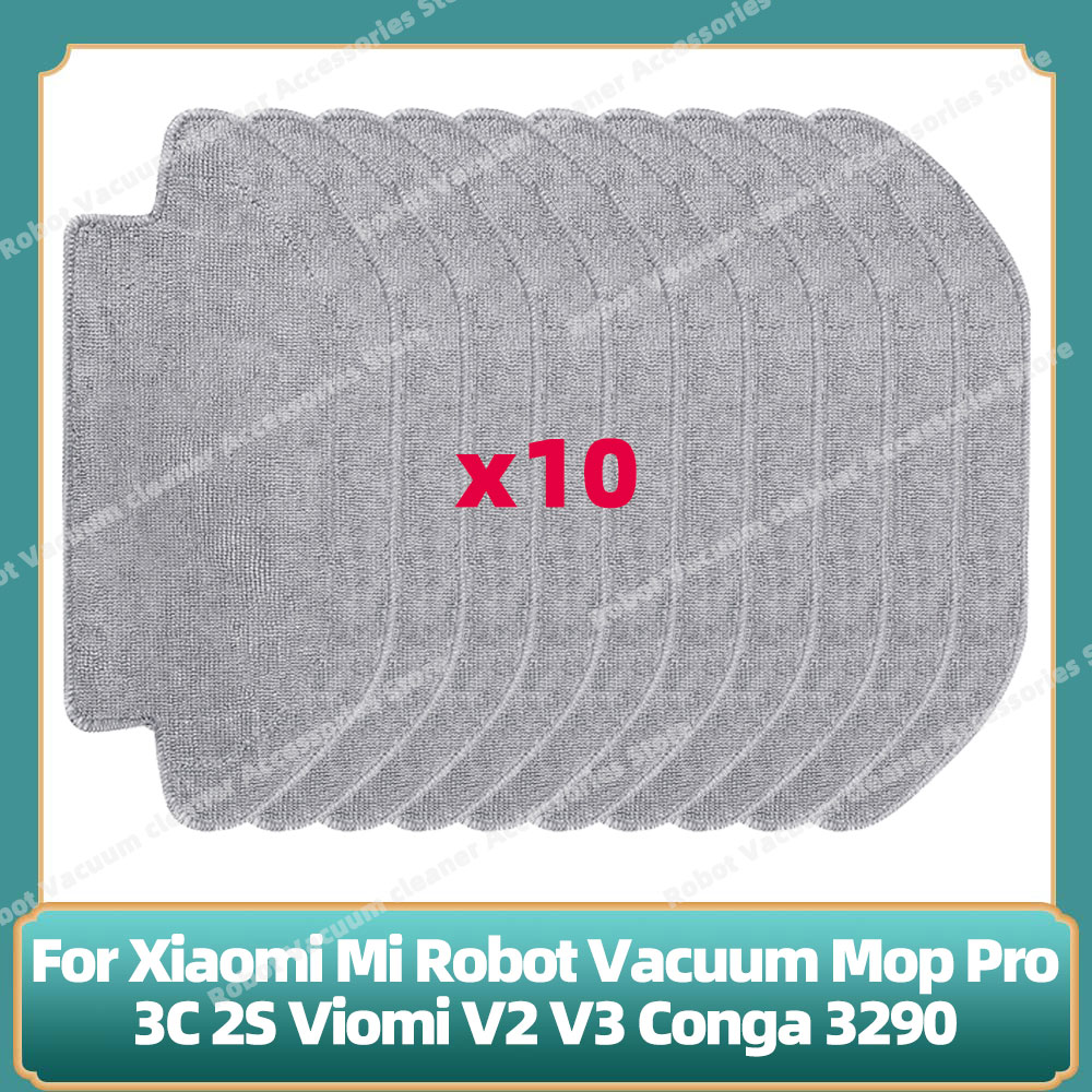 Compatibel voor Xiaomi Mi Robot Vacuüm Mop Pro 3C 2S Accessoires Reserve Hepa Filter Side Hoofdborstel Cover Mop houder Onderdelen