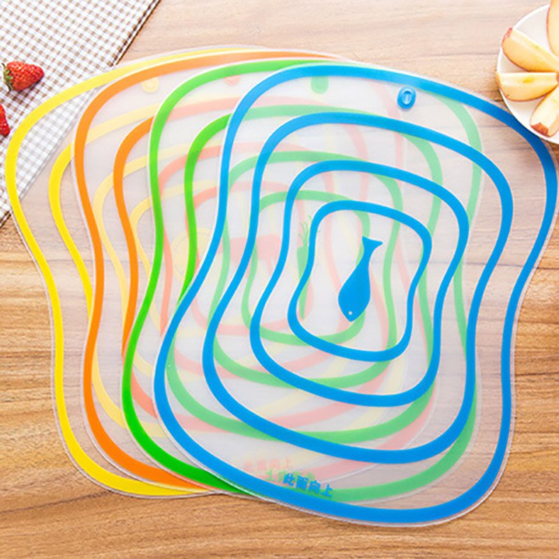 Keuken Gadgets 1Pcs Kunststof Hakblok Frosted Snijplank Keuken Snijplank Groente Vlees Gereedschap Keuken Accessoires