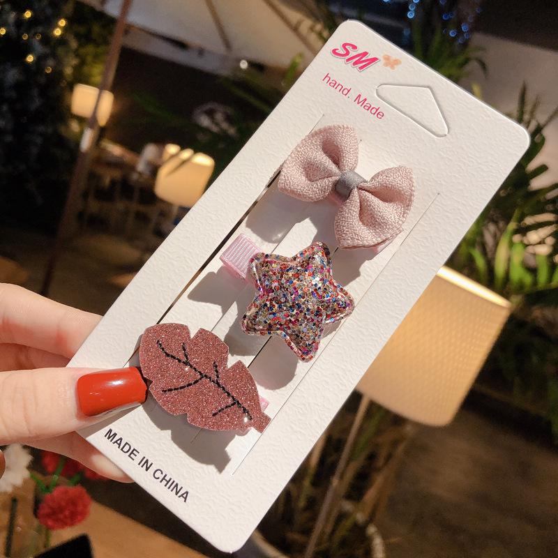 Sweet Toddler Hair Clips Stars Flower Mini Hairpins For Baby Girls Hair Pins Kids Barrettes Newborn Hair Accessories