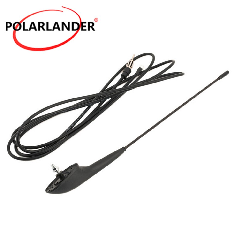 AM FM Car Styling Top Roof Mount Radio Antenna Aerial Base Kit Black Car Digital Automobiles bus Aerial FM Aerial