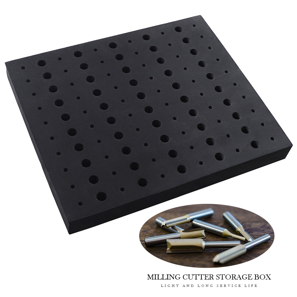 Frezy uchwyt frez taca wiertła schowek pudełko typu Organizer ręczny scyzoryk uchwyt narzędziowy oszczędność miejsca organizator Obudowa