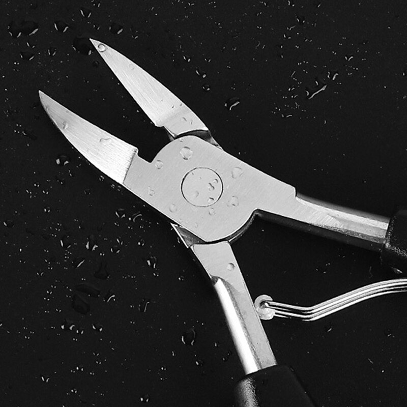 Pinza de acero inoxidable para uñas encarnadas, tijeras para quitar la piel muerta de La paroniquia, herramienta de pedicura