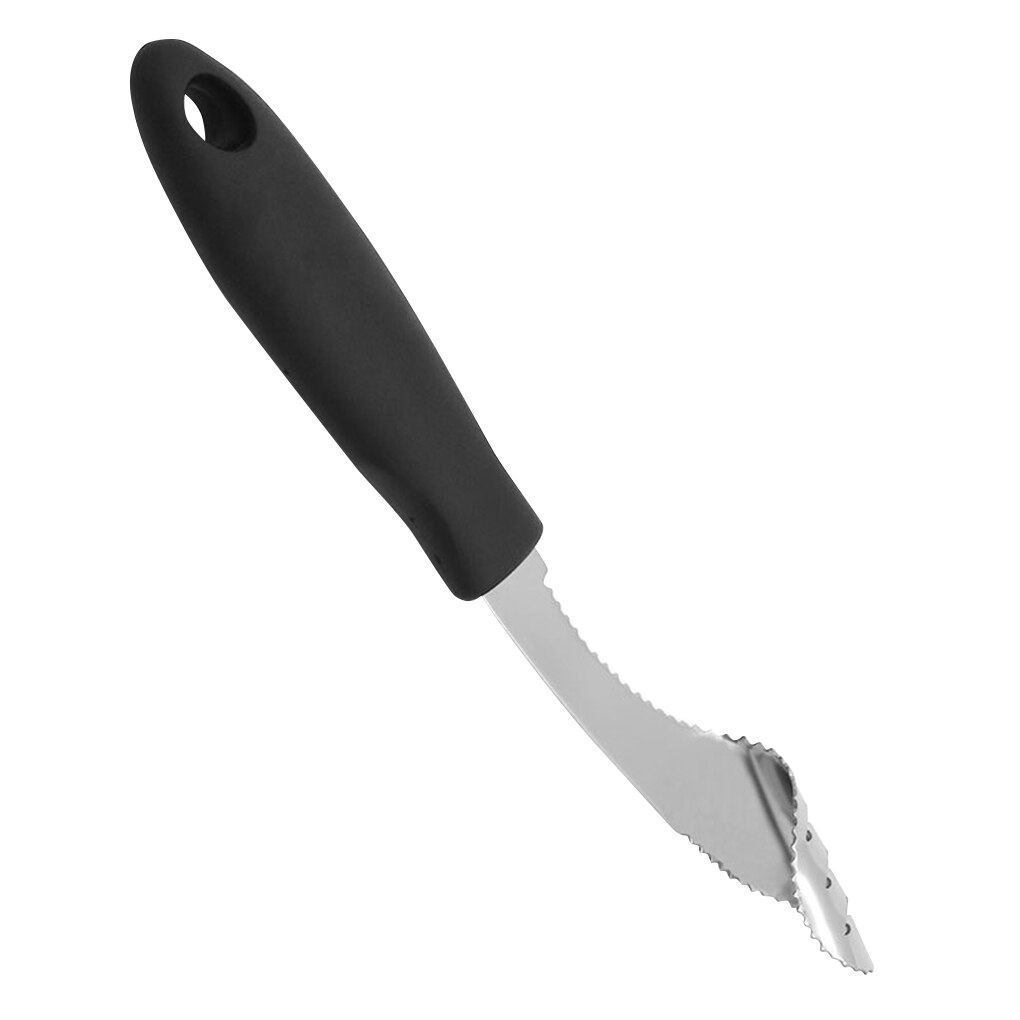 Pepper Corer Stainless Steel Core Peeler Slicer Serrated Handle Kitchen Tomato Seed Remover