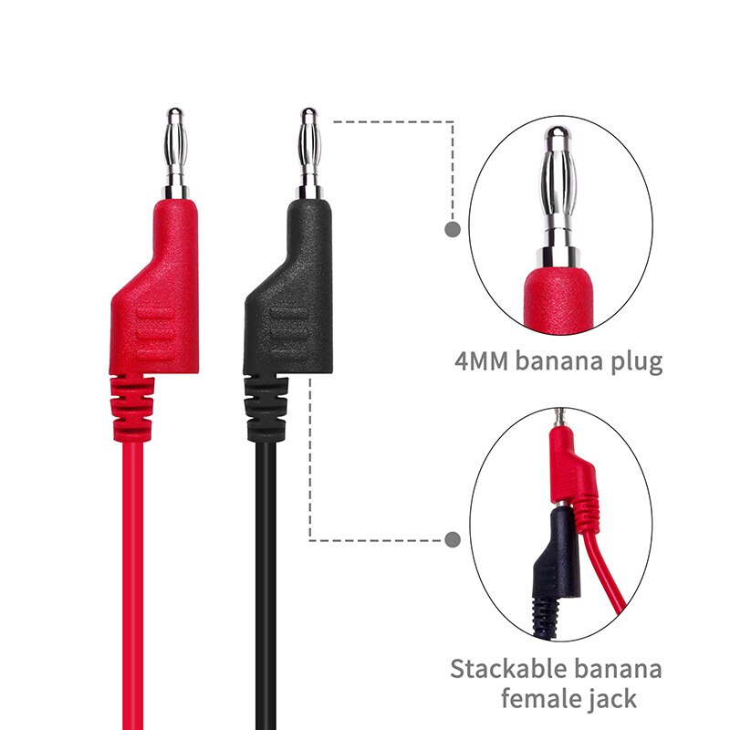 Stackable Banana Plug Test Lead Strain Relief - Mueller Electric - View #2