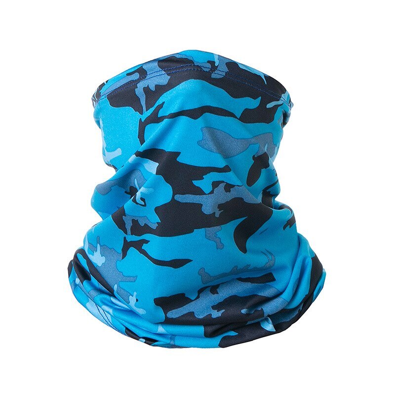 Foulard de Sport de plein air pour hommes et femmes, Bandana, couvre-cou, Sport d&#39;été, anti-sudorifique, écharpe en soie glacée, imprimé de protection solaire: 16